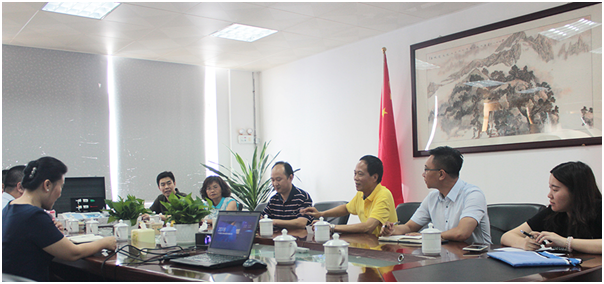 番禺區(qū)領(lǐng)導(dǎo)蒞臨我司指導(dǎo)工作